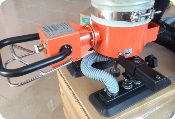 EMLH1202550 ভ্যাকুয়াম লিফটিং সিস্টেম 2800mm*270° সেক্টর ওয়ার্কিং এলাকা অ্যালুমিনিয়াম খাদ রেল সঙ্গে