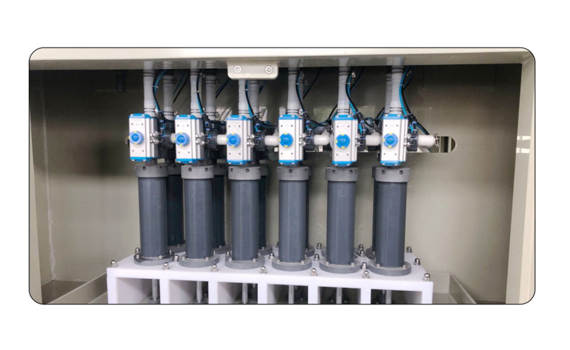 Touch Screen Pesticide Filling Machine Filling Range 5-50ml Stainless Steel Equipment for Agricultural Chemical Packaging